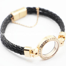 Hersteller Großhändler Locket Magnetic Leder Armband Schmuck